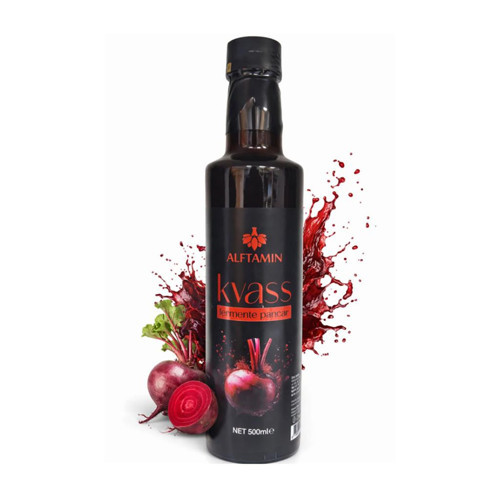 Kvass Fermante Kırmızı Pancar Suyu 500 ml