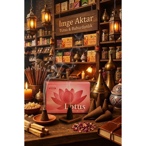 Darshan Lotus Konik Tütsü 10 Adet