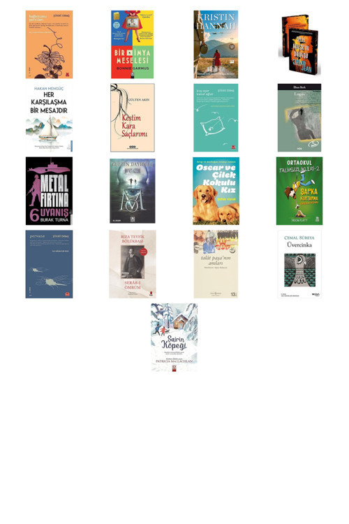 Bağbozumu Şarkıları: Altın Portakal Şiir Ödülü + 16 Kitap Daha (Set)