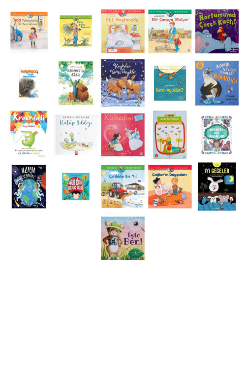Ada Yabancılarla Bir Yere Gitmez - İlk Okuma Kitabım + 20 Kitap (Set)