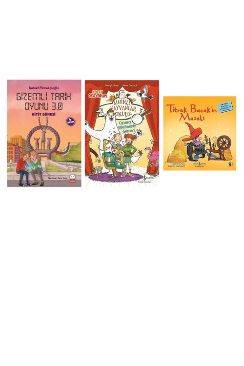 Gizemli Tarih Oyunu 3.0 - Hitit Güneşi + 2 Kitap (Set)