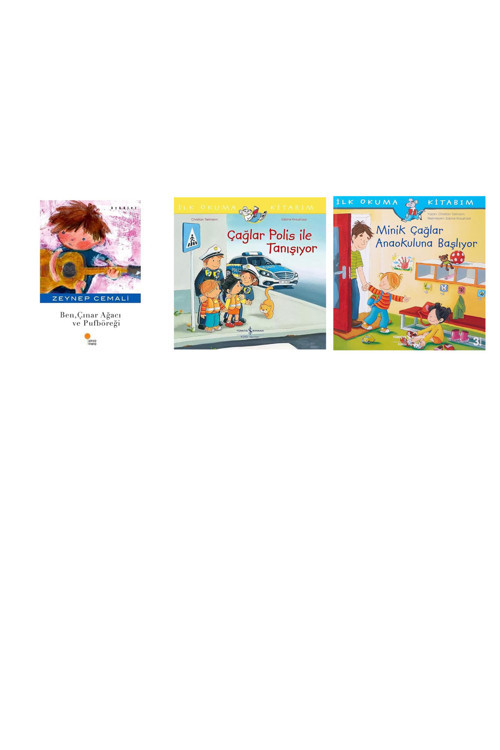 Ben Çınar Ağacı Ve Puf Böreği: 3, 4. Sınıflar + 2 Kitap (Set)