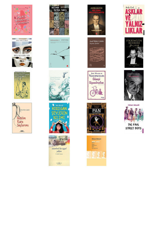 Alice Harikalar Diyarında + 17 Kitap Daha (Set)
