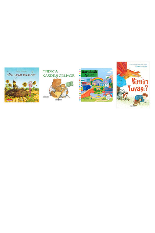Evin Nerede Minik Arı ? + 3 Kitap (Set)