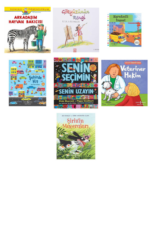Arkadaşım Hayvan Bakıcısı + 6 Kitap (Set)