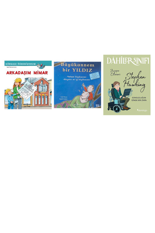 Arkadaşım Mimar - Dünyayı Öğreniyorum + 2 Kitap (Set)