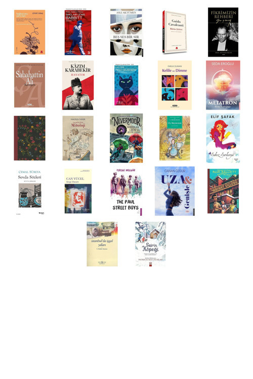 Bağbozumu Şarkıları: Altın Portakal Şiir Ödülü + 21 Kitap Daha (Set)