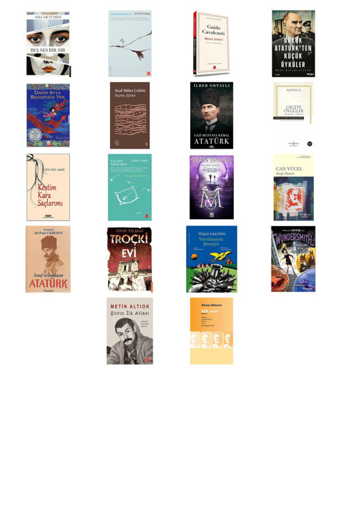 Beş Ses Bir Sır + 17 Kitap Daha (Set)