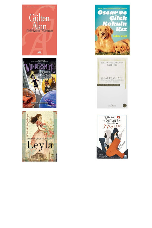 Deli Kızın Türküsü - Seçme Şiirler + 5 Kitap Daha (Set)