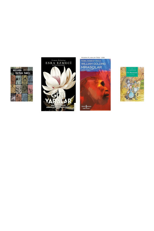 Aslında Herkes Haklı + 3 Kitap Daha (Set)