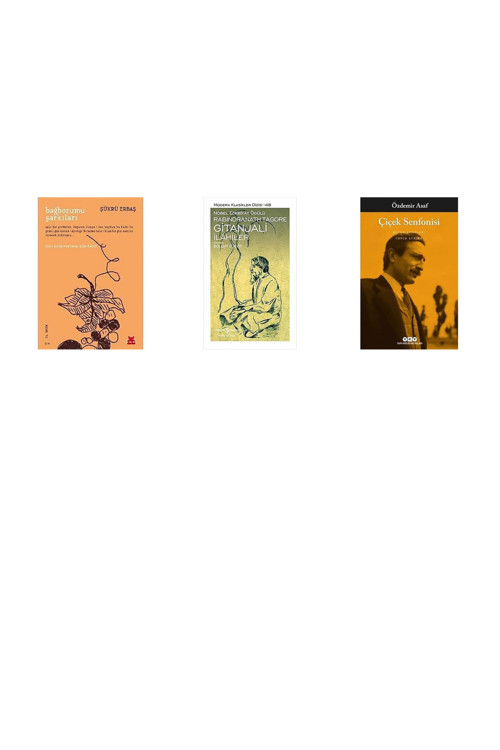 Bağbozumu Şarkıları: Altın Portakal Şiir Ödülü + 2 Kitap Daha (Set)