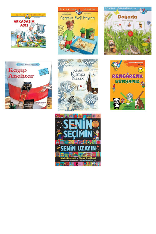Arkadaşım Aşçı: Dünyayı Öğreniyorum + 6 Kitap (Set)