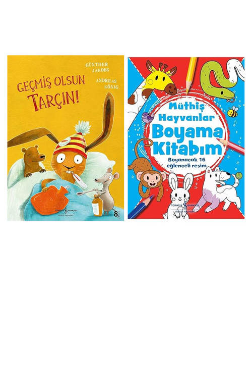 Geçmiş Olsun Tarçın ! + 1 Kitap (Set)