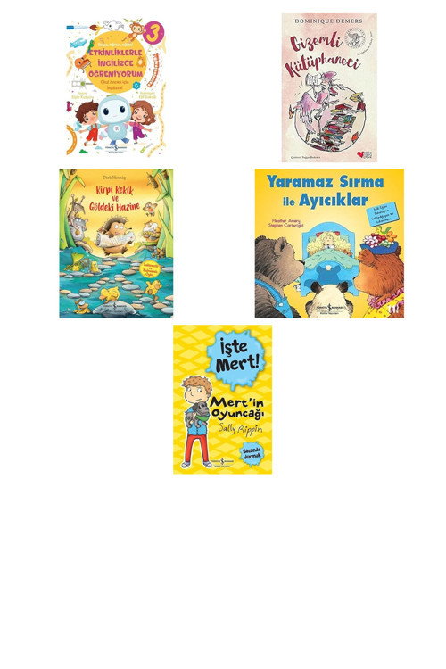Etkinliklerle İngilizce Öğreniyorum - 3 + 4 Kitap (Set)