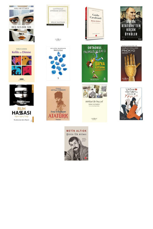 Beş Ses Bir Sır + 12 Kitap Daha (Set)