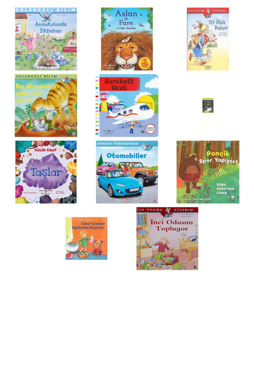 Anaokulunda İlkbahar - Eğlenceli Bilim + 10 Kitap (Set)