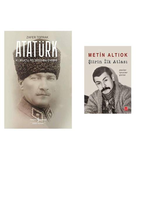 Atatürk - Kurucu Felsefenin Evrimi + 1 Kitap Daha (Set)