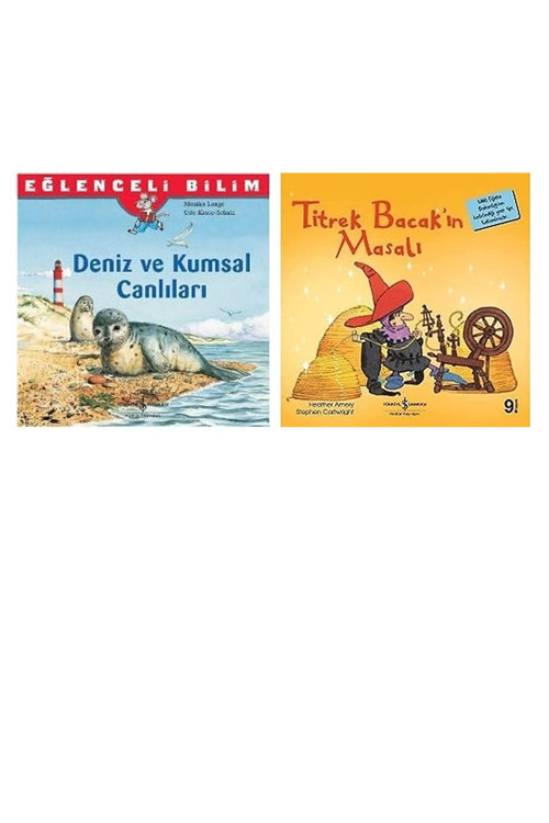 Eğlenceli Bilim – Deniz Ve Kumsal Canlıları + 1 Kitap (Set)