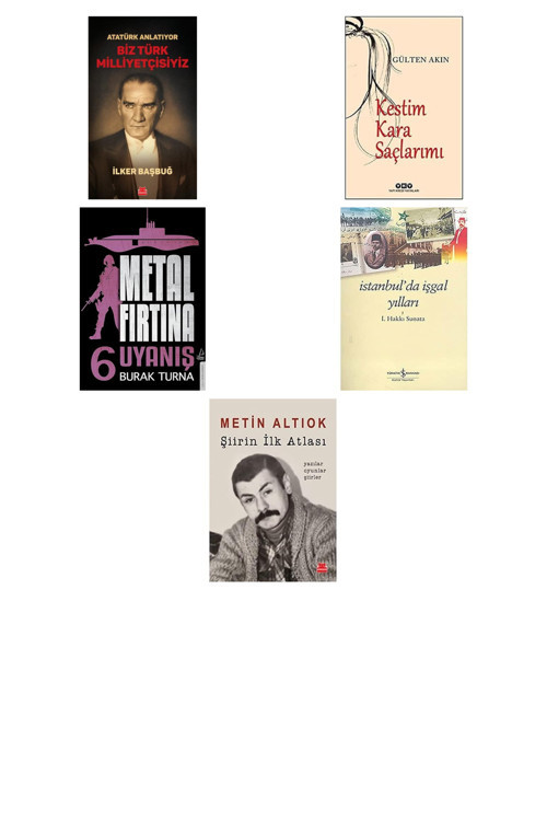 1909 İstanbul Düştü + 4 Kitap Daha (Set)