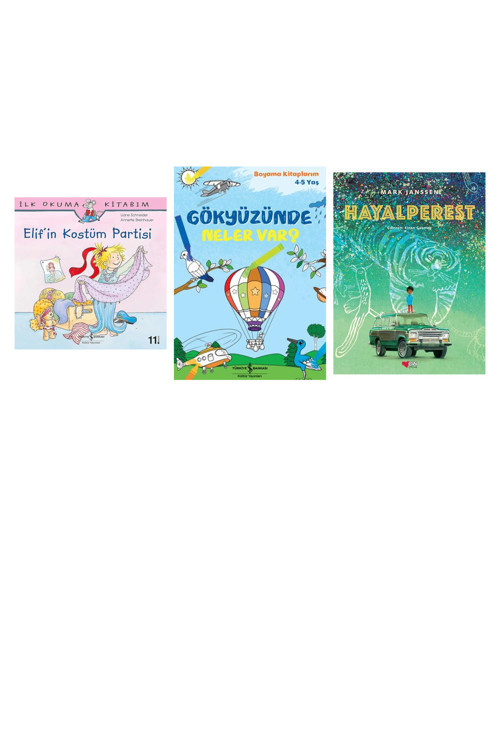 Elif'İn İlk Kostüm Partisi: İlk Okuma Kitabım + 2 Kitap (Set)