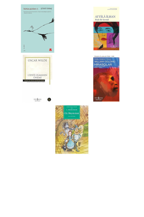 Deli Kızın Türküsü - Seçme Şiirler + 4 Kitap Daha (Set)