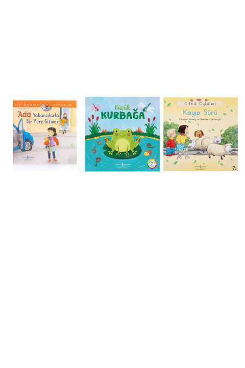Ada Yabancılarla Bir Yere Gitmez - İlk Okuma Kitabım + 2 Kitap (Set)