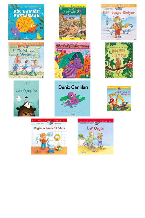 Bir Kabuğu Paylaşmak + 10 Kitap (Set)
