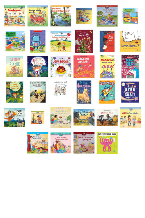 Anaokulumuz Resimli Sözlüğüm: Dünyayı Öğreniyorum + 33 Kitap (Set)