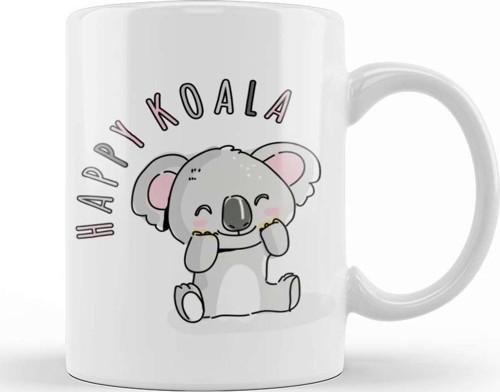 Happy Koala Kupa Bardak Porselen