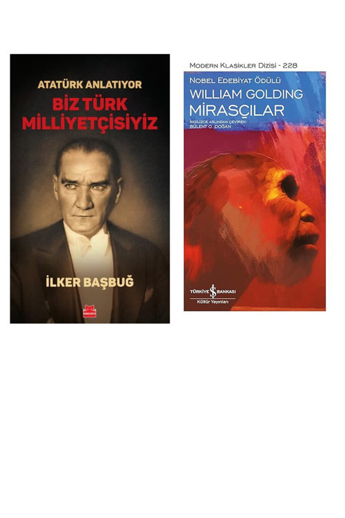 Atatürk Anlatıyor - Biz Türk Milliyetçisiyiz + 1 Kitap Daha (Set)