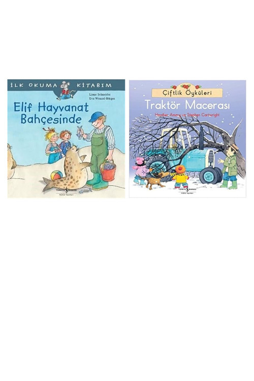 Elif Hayvanat Bahçesinde: İlk Okuma Kitabım + 1 Kitap (Set)