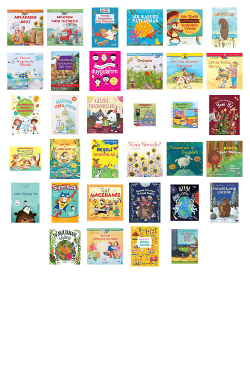Arkadaşım Arıcı + 33 Kitap (Set)