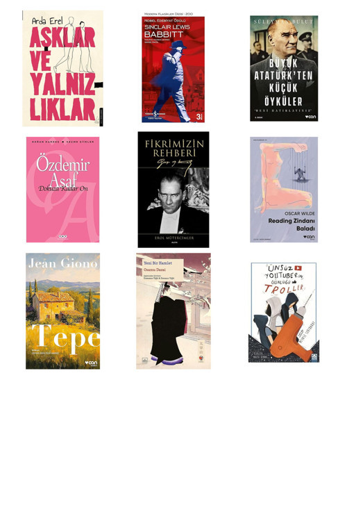 Aşklar Ve Yalnızlıklar + 8 Kitap Daha (Set)