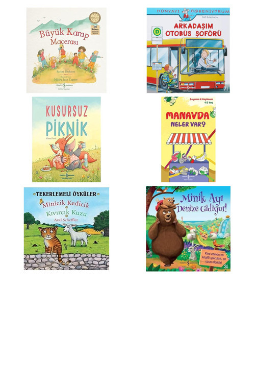 Büyük Kamp Macerası + 5 Kitap (Set)
