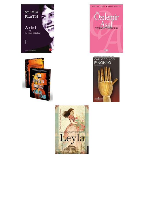 Ariel Ve Seçme Şiirler + 4 Kitap Daha (Set)