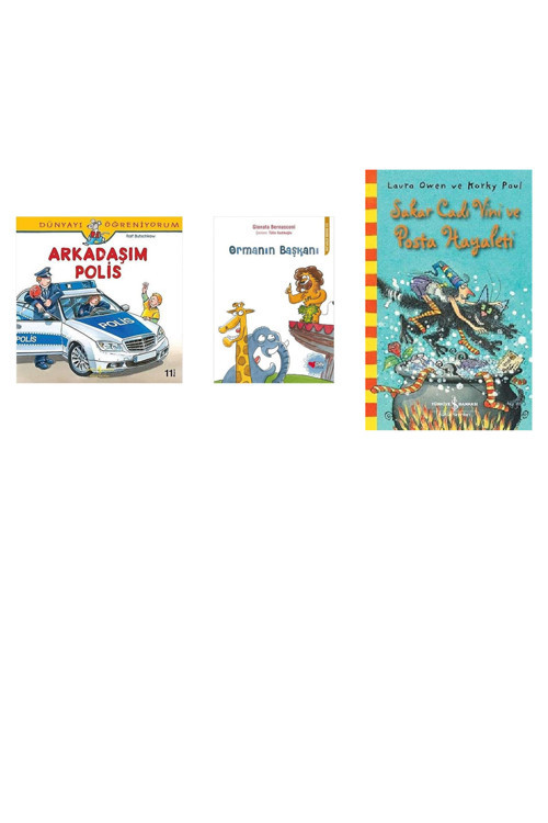 Arkadaşım Polis + 2 Kitap (Set)