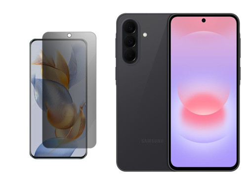 Samsung Galaxy A37 İle Uyumlu Mat Hayalet (Privacy) 9H Kırılmaz Nano Ekran Koruyucu