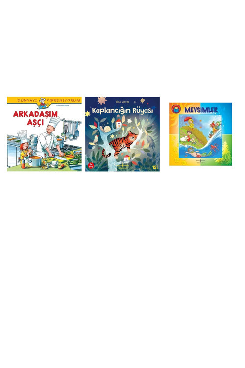 Arkadaşım Aşçı: Dünyayı Öğreniyorum + 2 Kitap (Set)