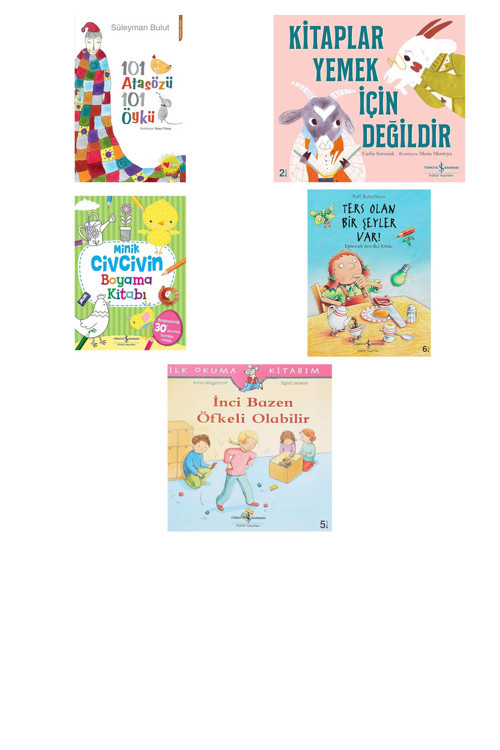 101 Atasözü 101 Öykü + 4 Kitap (Set)