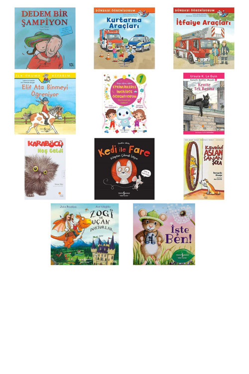 Dedem Bir Şampiyon + 10 Kitap (Set)