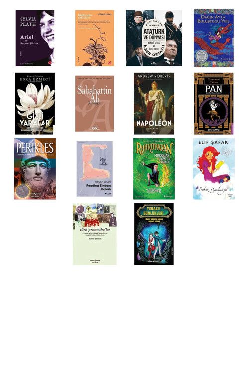 Ariel Ve Seçme Şiirler + 13 Kitap Daha (Set)