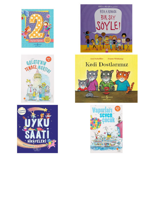 2 Yaş İçin Öyküler + 5 Kitap (Set)