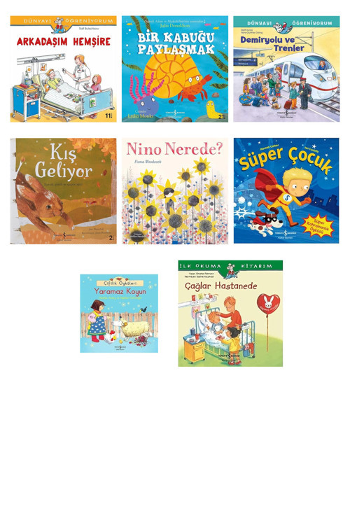 Arkadaşım Hemşire: Dünyayı Öğreniyorum + 7 Kitap (Set)