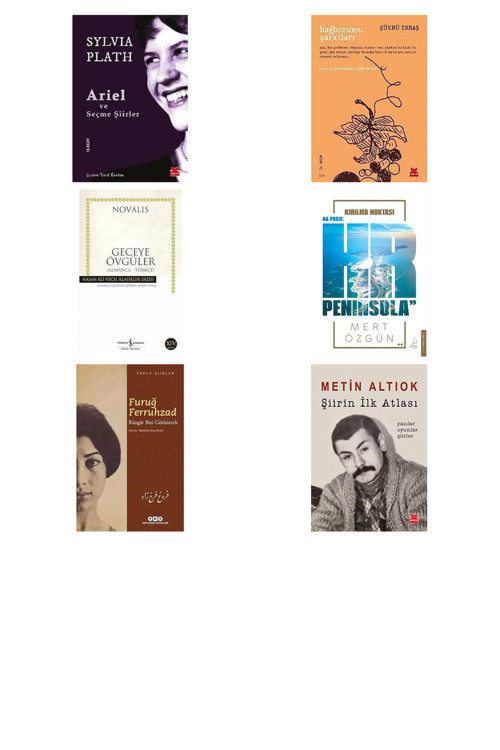 Ariel Ve Seçme Şiirler + 5 Kitap Daha (Set)