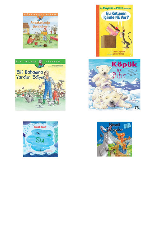 Anaokulunda Sonbahar - Eğlenceli Bilim + 5 Kitap (Set)