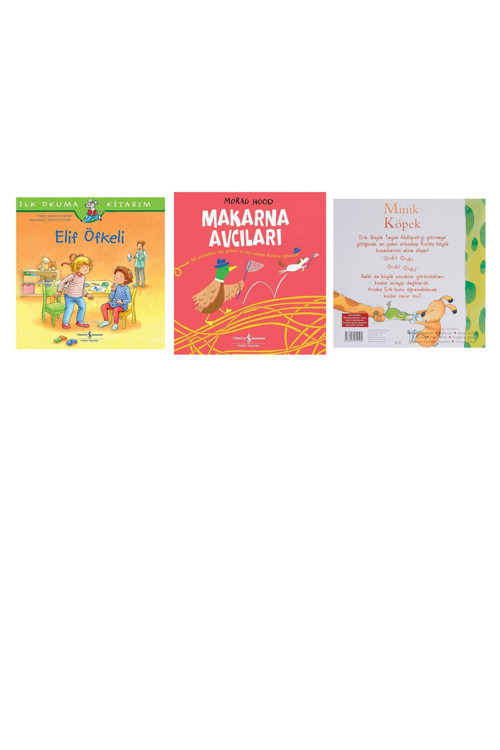 Elif Öfkeli - İlk Okuma Kitabım + 2 Kitap (Set)