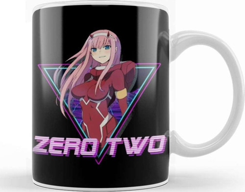 Zero Two 02 Kupa Bardak Porselen