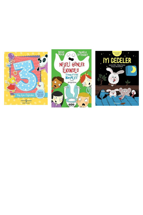 3 Yaş İçin Öyküler + 2 Kitap (Set)