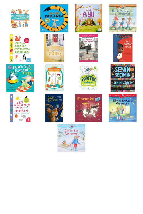 Ben Annemi Çok Seviyorum + 16 Kitap (Set)