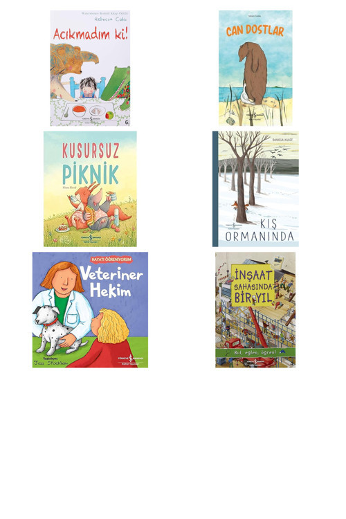 Acıkmadım Ki!: Waterstone Resimli Kitap Ödülü + 5 Kitap (Set)